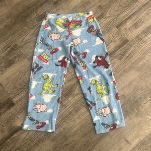 Disney Fleece Pant Toy Story Women’s Sz Small Blue Pajama Pant Bottoms